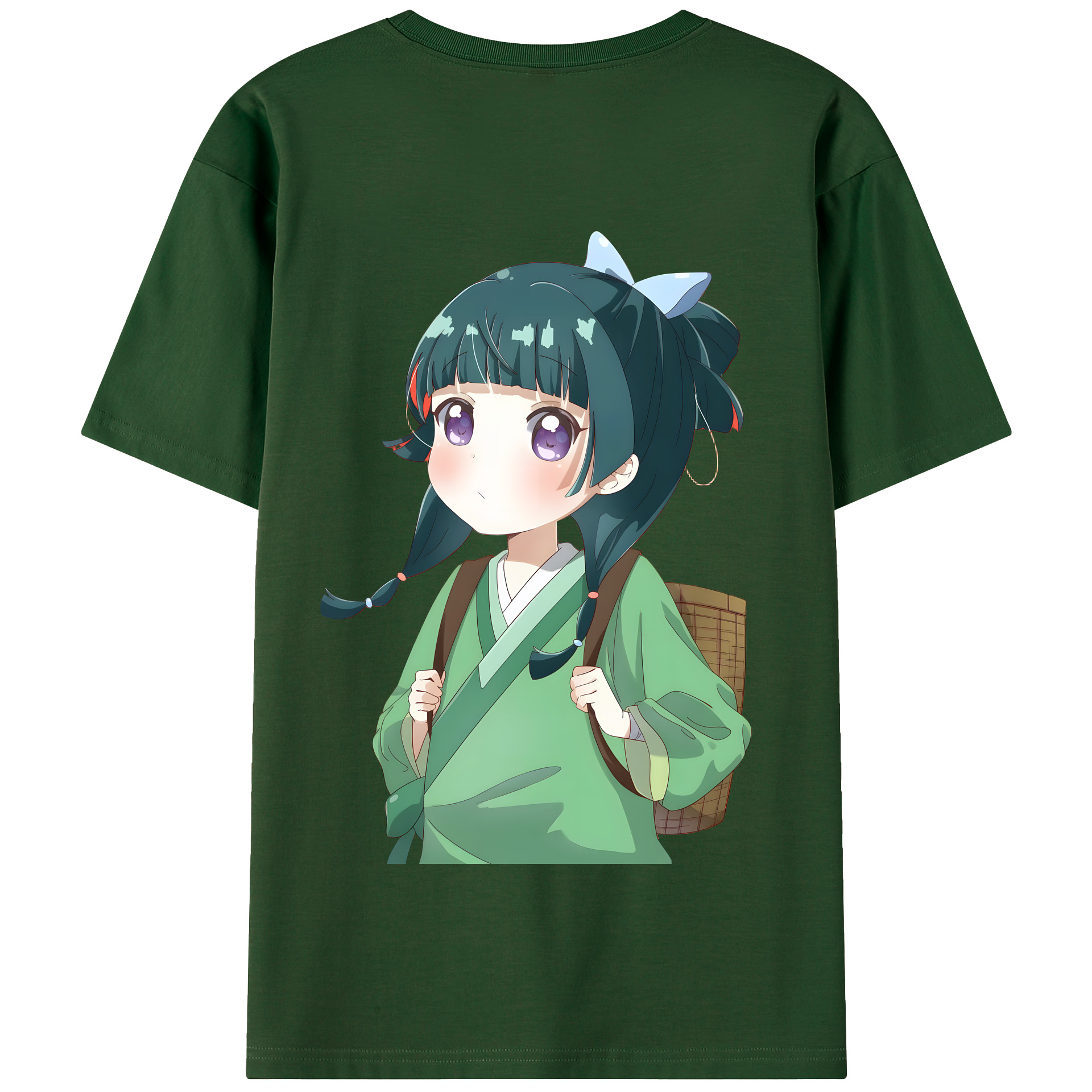 （画像用） 薬屋のひとりごと The Apothecary Diaries 綿100％半袖Tシャツ（背面プリント）